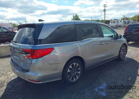 2024 Honda Odyssey Ex-L from USA, damaged, VIN 5FNRL6H61RB030276